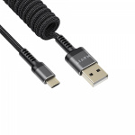 Кабель спіральний Micro USB HAVIT HV-CB6250 2.4A 1.5м - Зображення 5