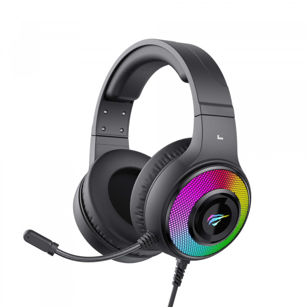 Ігрові навушники з мікрофоном HAVIT HV-H2042d RGB Black