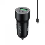 Автомобільний зарядний пристрій HAVIT HV-CC613 20W USB+USB-C - Зображення 4