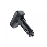 FM модулятор HAVIT HV-FM813BT 2USB+USB-C RGB Black - Зображення 4