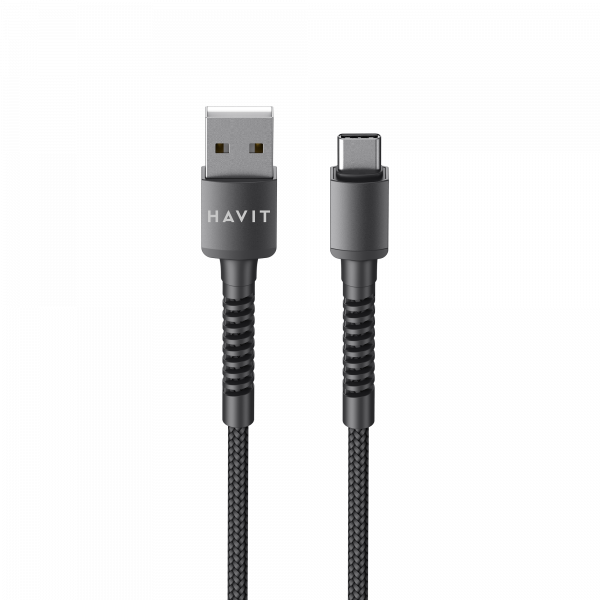 e4746f80-4bc0-11ee-836d-78e7d1920008.800x600.png Кабель USB Type-C HAVIT HV-CB6197 2.1A 1м - Зображення 1