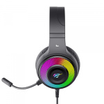 Ігрові навушники з мікрофоном HAVIT HV-H2042d RGB Black - Зображення 4