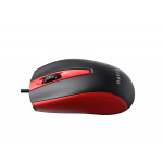 Дротова миша HAVIT HV-MS871 USB Red (1200 DPI, 3 кл) - Зображення 4