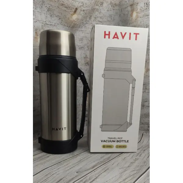 Термос HAVIT HV-TM002 2100ml Silver