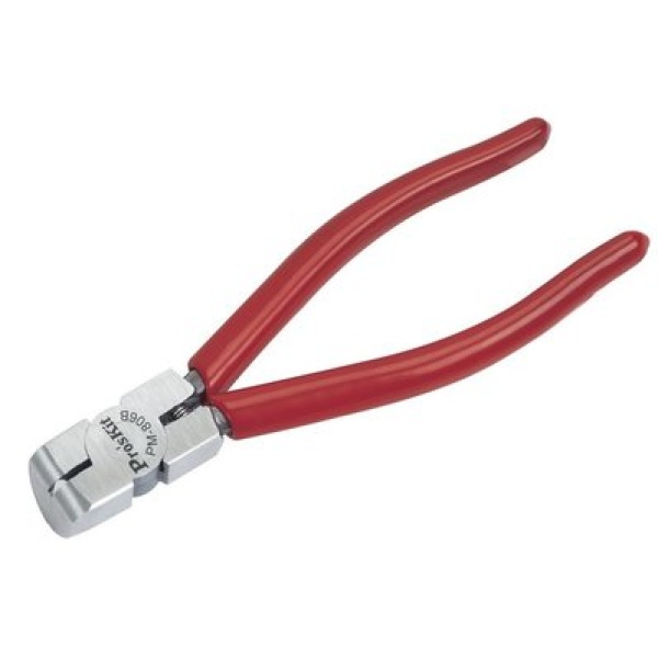 Кусачки Pro'sKit PM-806B, торцеві, мідний провід до 2,0 мм, 150 мм, без фаски