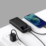 Зовнішній акумулятор Baseus Bipow Digital 15W 20000mAh Чорний (PPDML-J01) - Зображення 5
