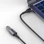 Кабель Baseus Cafule USB 3.0 Male to USB 3.0 Female 2A 1M Сірий (CADKLF-B0G) - Зображення 2