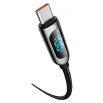 Кабель Baseus Display Fast Type-C to Type-C 100W 2M Чорний (CATSK-C01) - Зображення 2