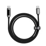 Кабель Baseus Display Fast Type-C to Type-C 100W 2M Чорний (CATSK-C01) - Зображення 4