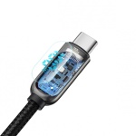 Кабель Baseus Display Fast Type-C to Type-C 100W 2M Чорний (CATSK-C01) - Зображення 5