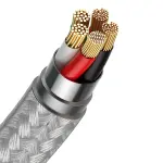 Кабель Baseus Zinc Magnetic USB 2.0 to Lightning 2.4A 1M Білий (CALXC-K02) - Зображення 5