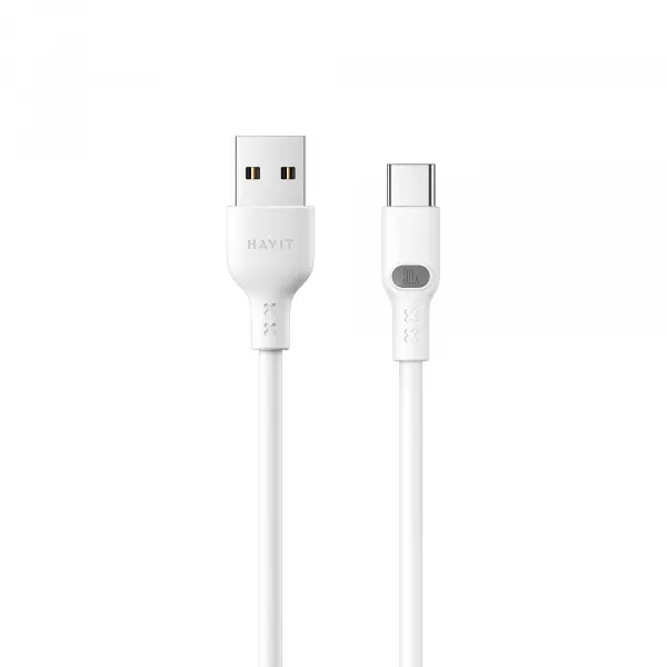 Кабель USB - USB-C HAVIT HV-CB6282 3A 1м White