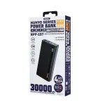 Зовнішній акумулятор Remax Hunyo II 22.5W QC+PD 30000mAh Чорний (RPP-197) - Зображення 3