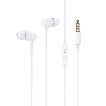 Вакуумні навушники з мікрофоном HAVIT HV-E330P White