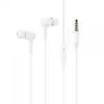Вакуумні навушники з мікрофоном HAVIT HV-E330P White