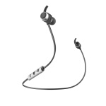 Бездротові навушники Baseus B16 Comma Silver/Black (NGB16-0S) - Зображення 3