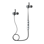 Бездротові навушники Baseus B16 Comma Silver/Black (NGB16-0S) - Зображення 4