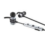 Бездротові навушники Baseus B16 Comma Silver/Black (NGB16-0S) - Зображення 5
