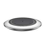 Бездротовий зарядний пристрій Baseus Whirlwind Silver (CCALL-XU0S) - Зображення 3