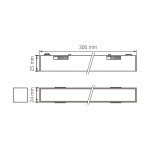 Світильник МАГНІТНИЙ трековий VIDEX LD430B 10.5W 30cm 4000K 48V Black - Зображення 4