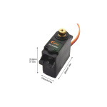 Сервопривід міні 22г Corona DS238HV 4.6кг/0.13сек/7.4В 29x13x30мм - Зображення 4