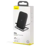 Бездротовий зарядний пристрій Baseus Rib 15W Черный (WXPG-01) - Зображення 7