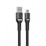 Кабель USB - USB-C HAVIT HV-CB6217 3A 1м Black - Зображення 3