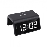 Розумний годинник з бездротовою зарядкою 3в1 HAVIT W320 15W Black - Зображення 2