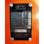 GTM Мотоблок бенз. B-7/80-3; 7к.с., ширина фрези 50/80см, передач 2вперед/1назад, колеса 8" - Зображення 4