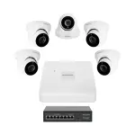 Комплект відеоспостереження на 5 камер GV-IP-K-W82/05 5MP