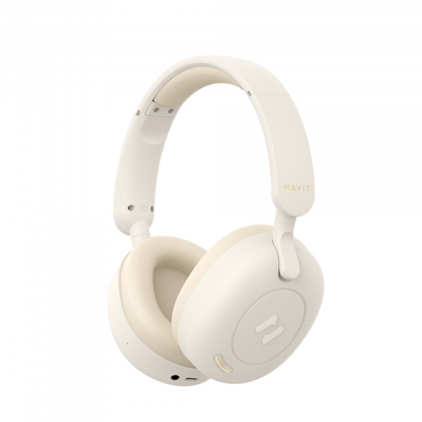 Навушники накладні бездротові HAVIT HV-H655BT ANC Beige