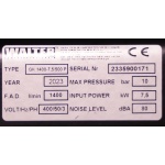 Компресор поршневий WALTER GK 1400-7,5/500 P - Зображення 3