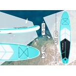SUP-дошка THUNDER COAST-MINT-320 - Зображення 5