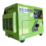 Дизельний генератор Zipper ZI-STE7500DSH + газова плитка Orcamp CK-505 + електричний обігрівач Gardyer HE2000 - Зображення 2