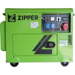 Дизельний генератор Zipper ZI-STE7500DSH + газова плитка Orcamp CK-505 + електричний обігрівач Gardyer HE2000 - Зображення 3
