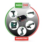 Акумуляторний ударний гайковерт Bass Polska BP-5327 - Зображення 4