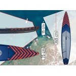 SUP-дошка THUNDER STEEL RED 365 - Зображення 4