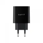 Зарядний пристрій HAVIT HV-UC111 20W USB+USB-C Black - Зображення 2