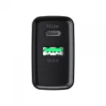 Зарядний пристрій HAVIT HV-UC111 20W USB+USB-C Black - Зображення 3