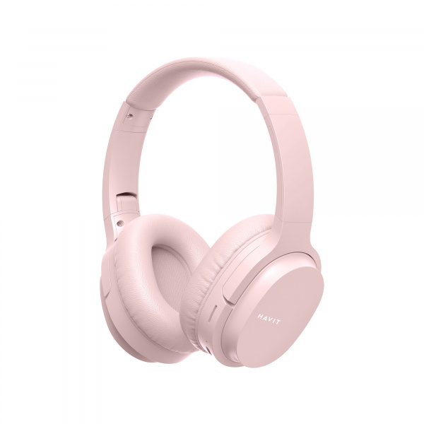 Навушники накладні бездротові HAVIT HV-I62 Deep Pink