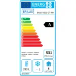 Холодильна шафа енергозберігаюча BRILLIS BN18-LED-R290-EF-INV - Зображення 6