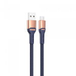 Кабель USB - USB-C HAVIT HV-CB6217 3A 1м Blue - Зображення 3