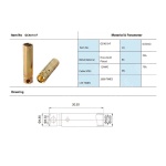 Конектори AMASS GC4010 4.0MM Female 3шт - Зображення 2