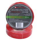 Ізоляційна стрічка  Soft Flex червона 25 м