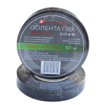 Ізоляційна стрічка  Soft Flex чорна 50 м