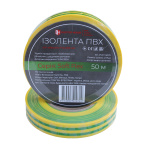 Ізоляційна стрічка  Soft Flex жовто-зелена 50 м