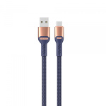 Кабель USB - USB-C HAVIT HV-CB6217 3A 1м Blue - Зображення 4
