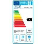Морозильна шафа енергозберігаюча BRILLIS BL9-LED-R290-EF-INV - Зображення 7
