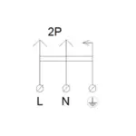 Вилка каучукова стандартна 2Р+PE 16А IP44 АСКО - Зображення 5
