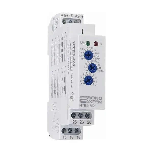 Реле часу багатофункціональне NTE9-M2 AC/DC 12-240V АСКО